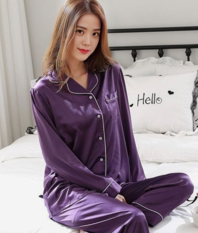 Luxury Silky Satin Nighty – Elegant & Comfortable