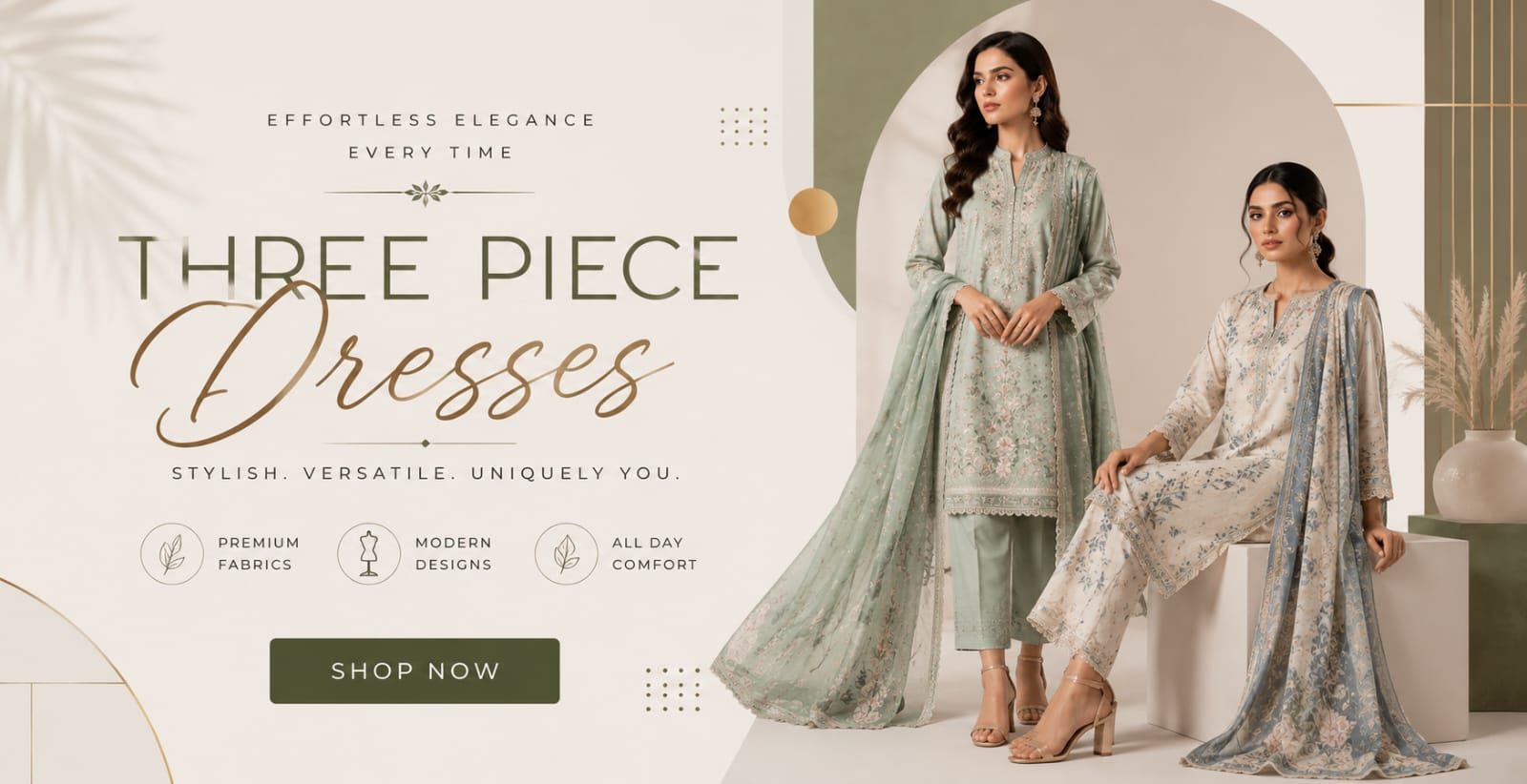 3 Pcs Dresses