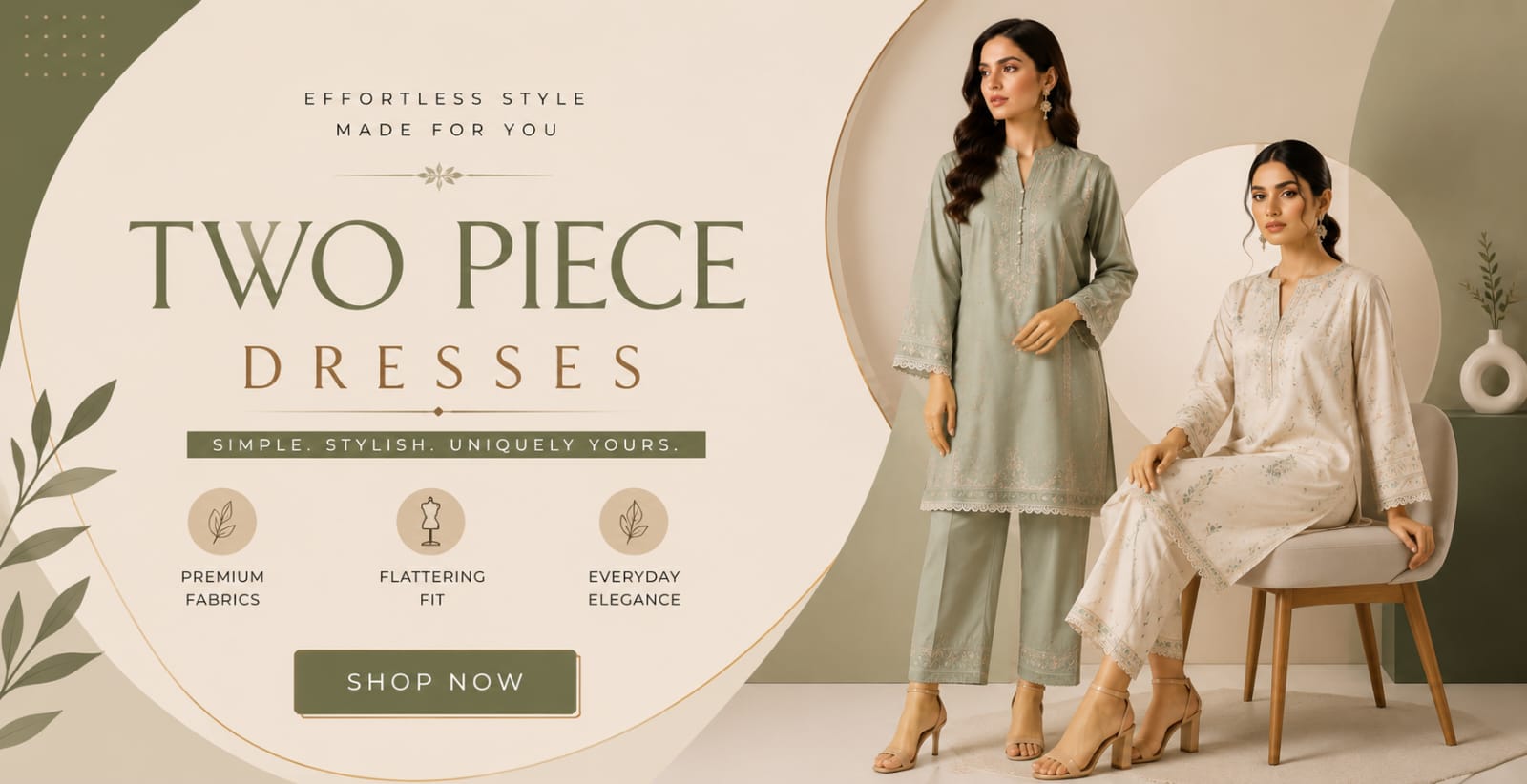 2 Pcs Dresses